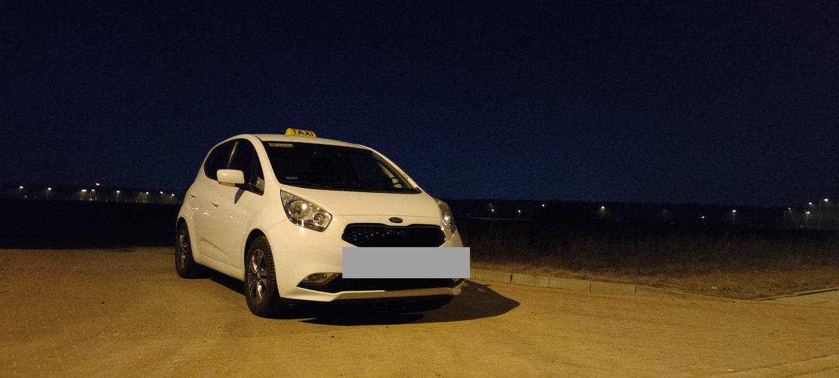 Kia Venga z floty CalmDriver - auto do pracy Bolt Uber Bialystok